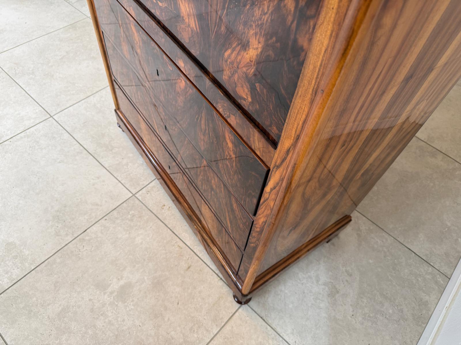 Sale Restaurierter Spätbiedermeier Standsekretär Schellack G1816