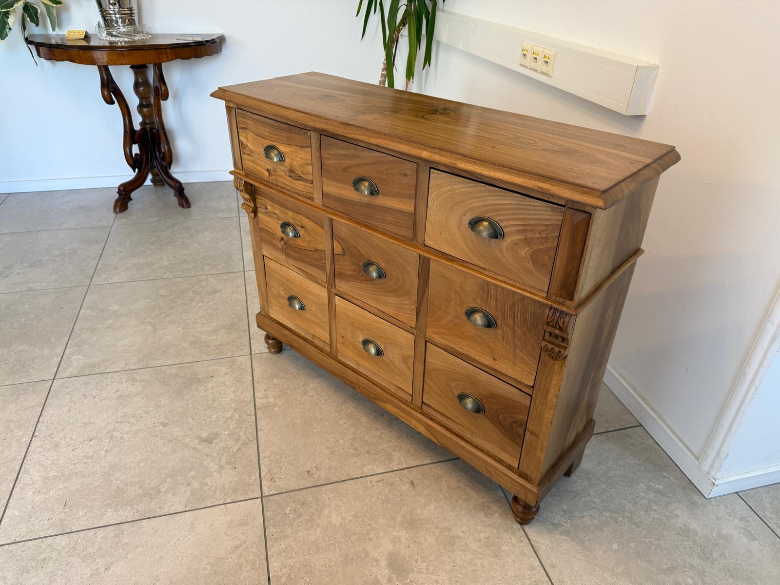 Bäuerliche Ladenkommode Apothekenschrank Anrichte G1787