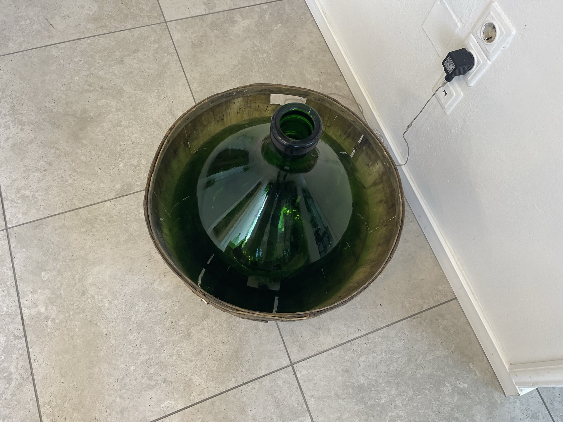 bauernstube_100y2DdafgIiHPNI Alte Ballonflasche Weinballon, Gärballon, Ballonflasche B1736Fl