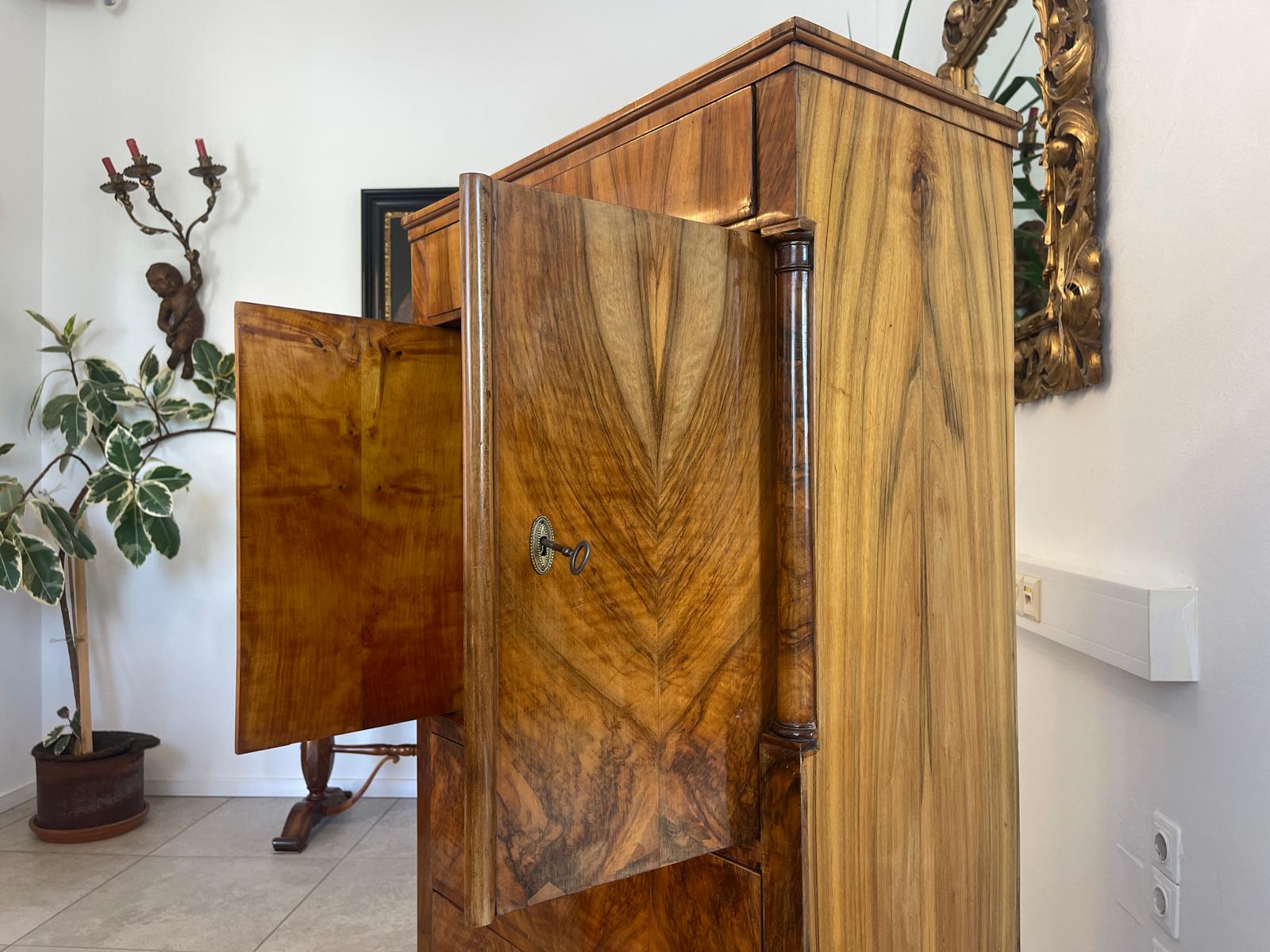 SALE Originaler Biedermeier Schrank Kabinettschrank Kasten Antiquität G1533