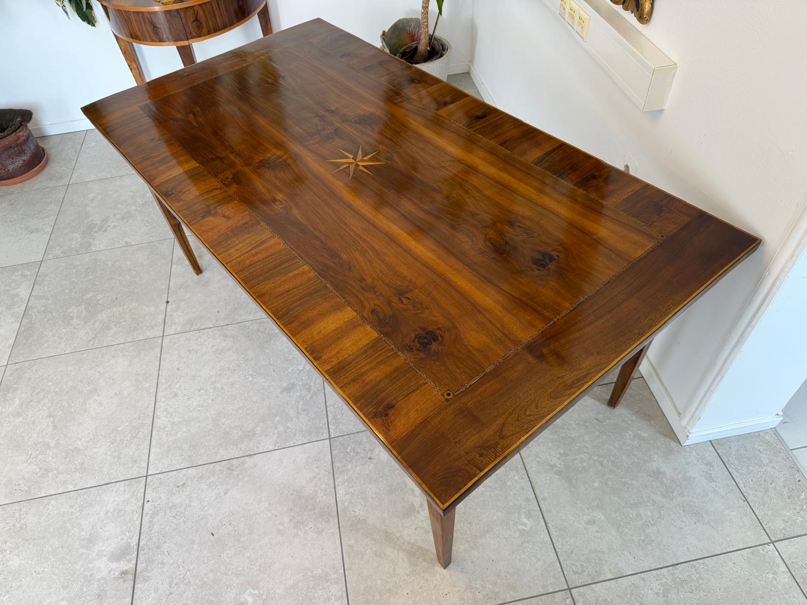 Biedermeier Tisch Esstisch Antik Refektoriumtisch G2146