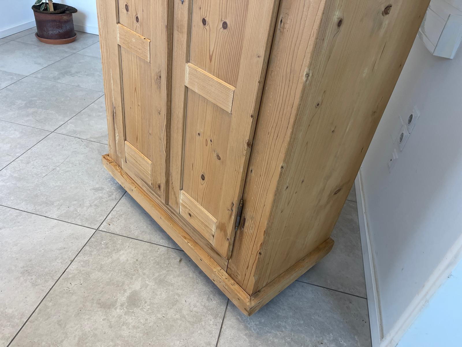 Sale Originaler Biedermeier Bauernschrank Naturholzschrank G1113