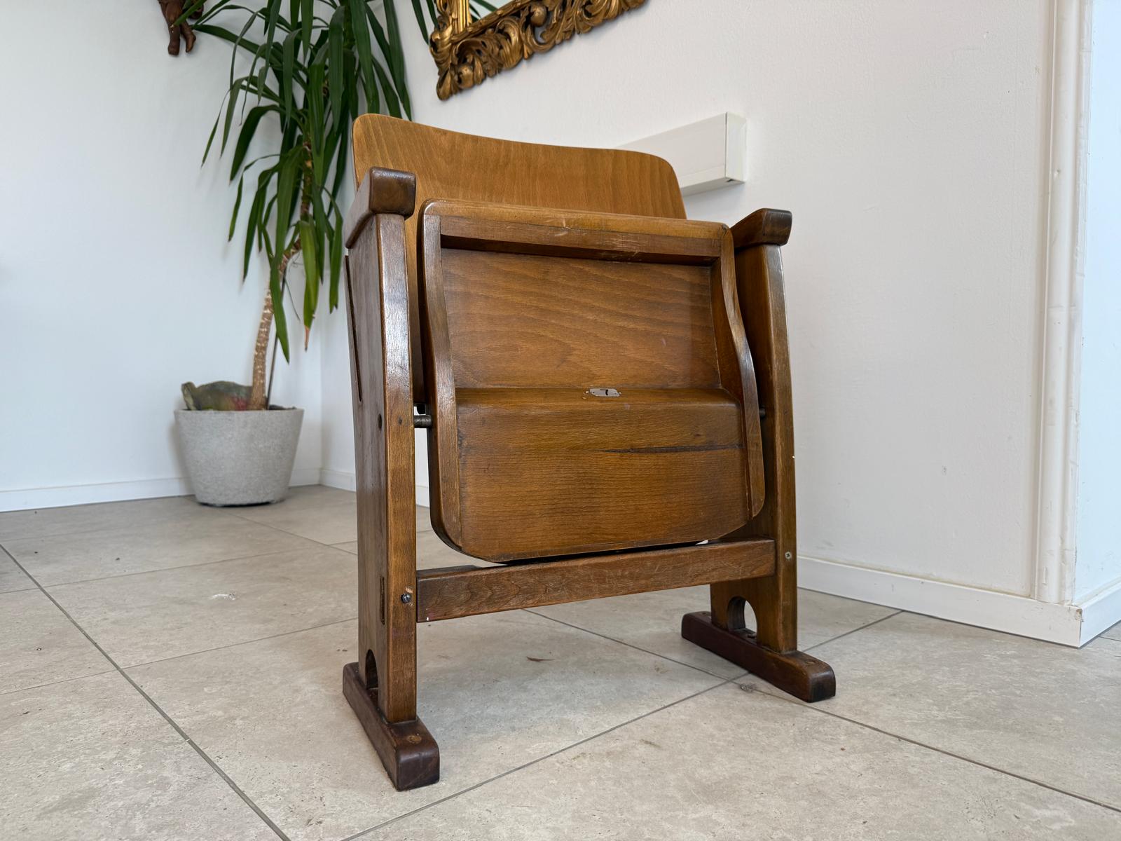 Original Kinosessel 1er Sitz Klappstuhl Stuhl Nostalgie G1722