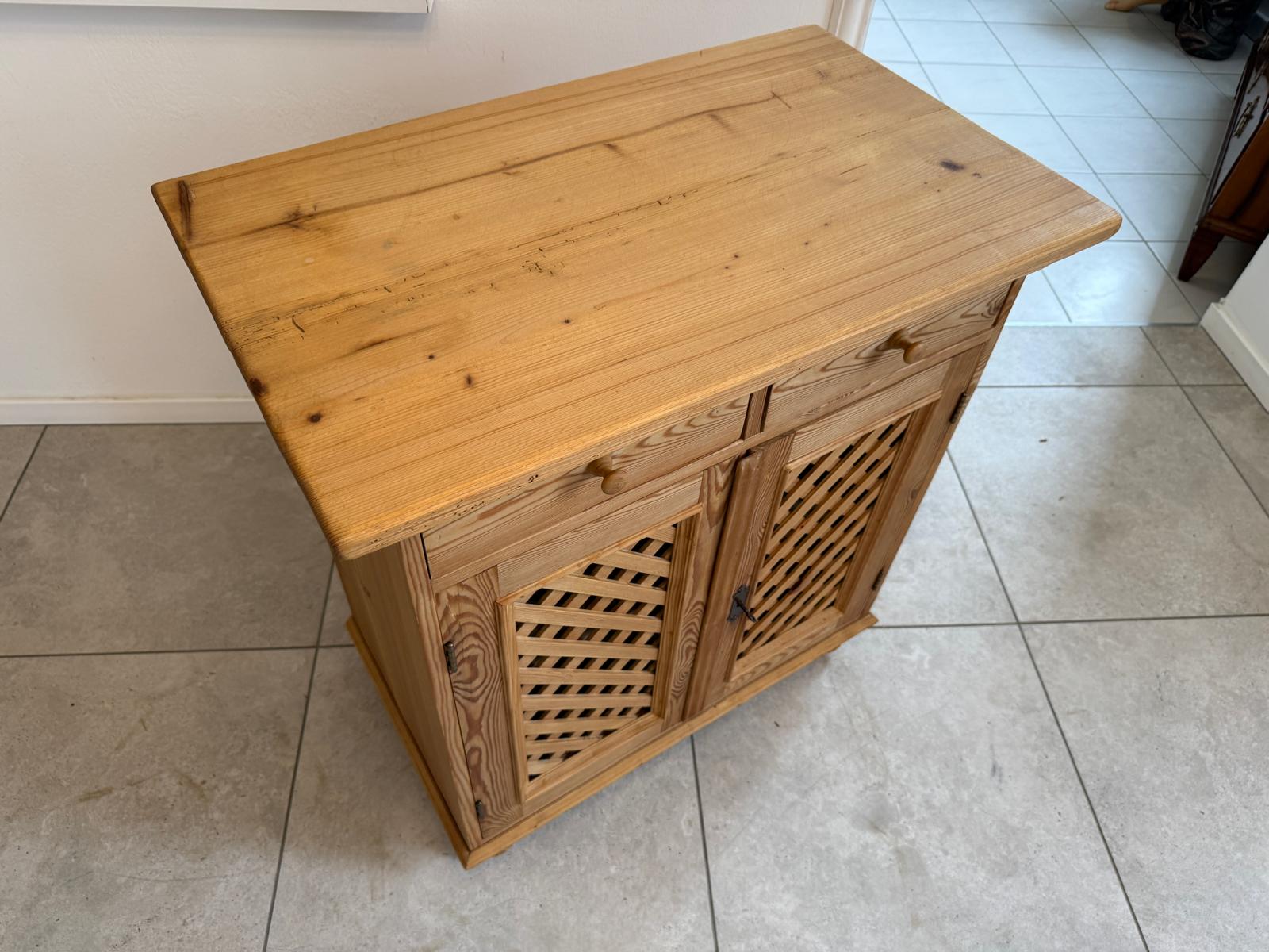 Antike Bäuerliche Anrichte Kommode Kasterl Bauernmöbel Antik D1222