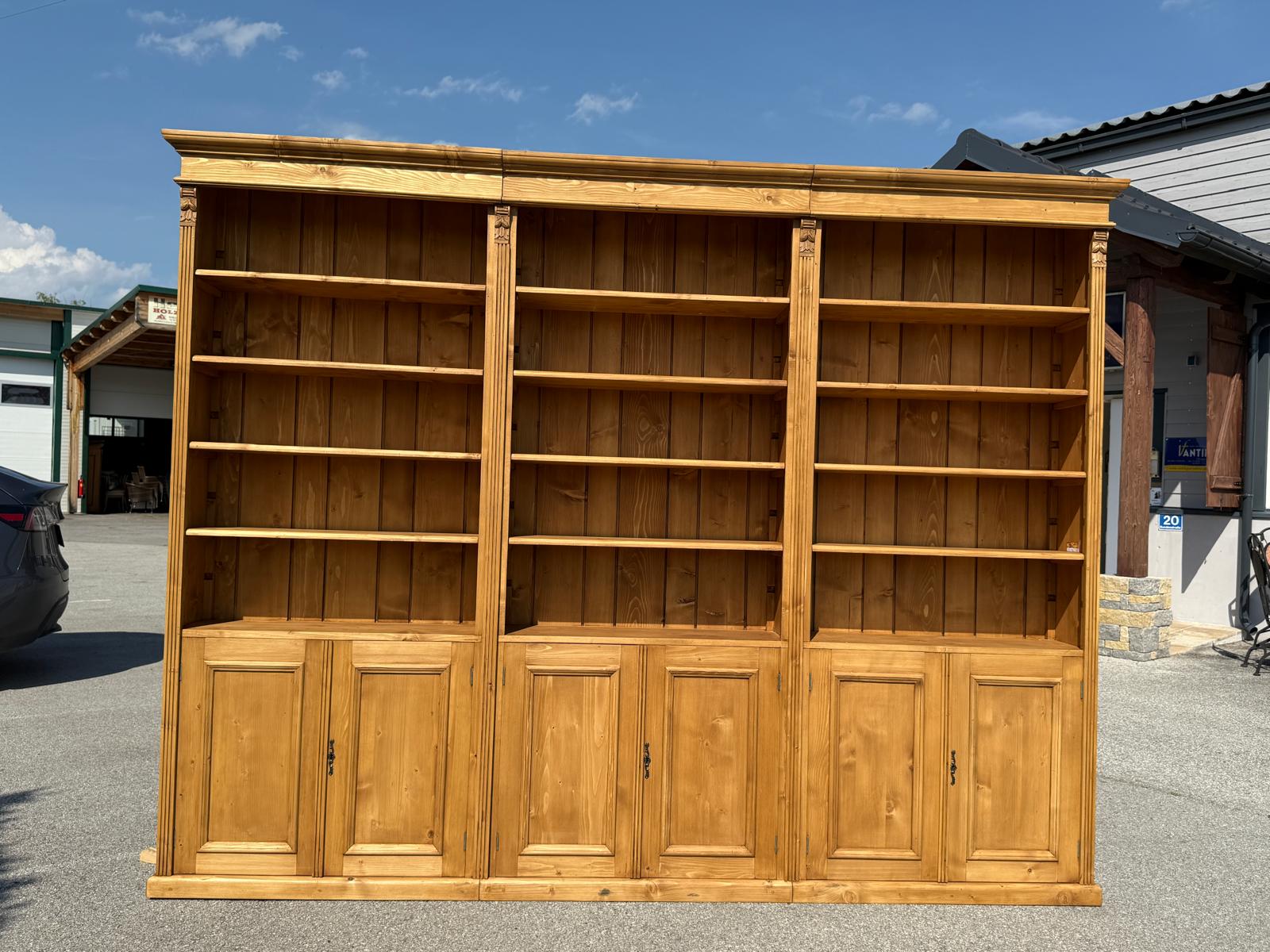 Grosses Bücherregal Stellage Bücherschrank Bauernkasten Bücherwand G1800