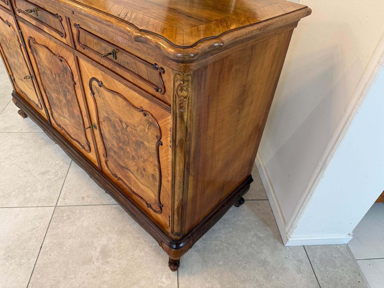 Barocke Anrichte Kommode Sideboard Ablage G1731