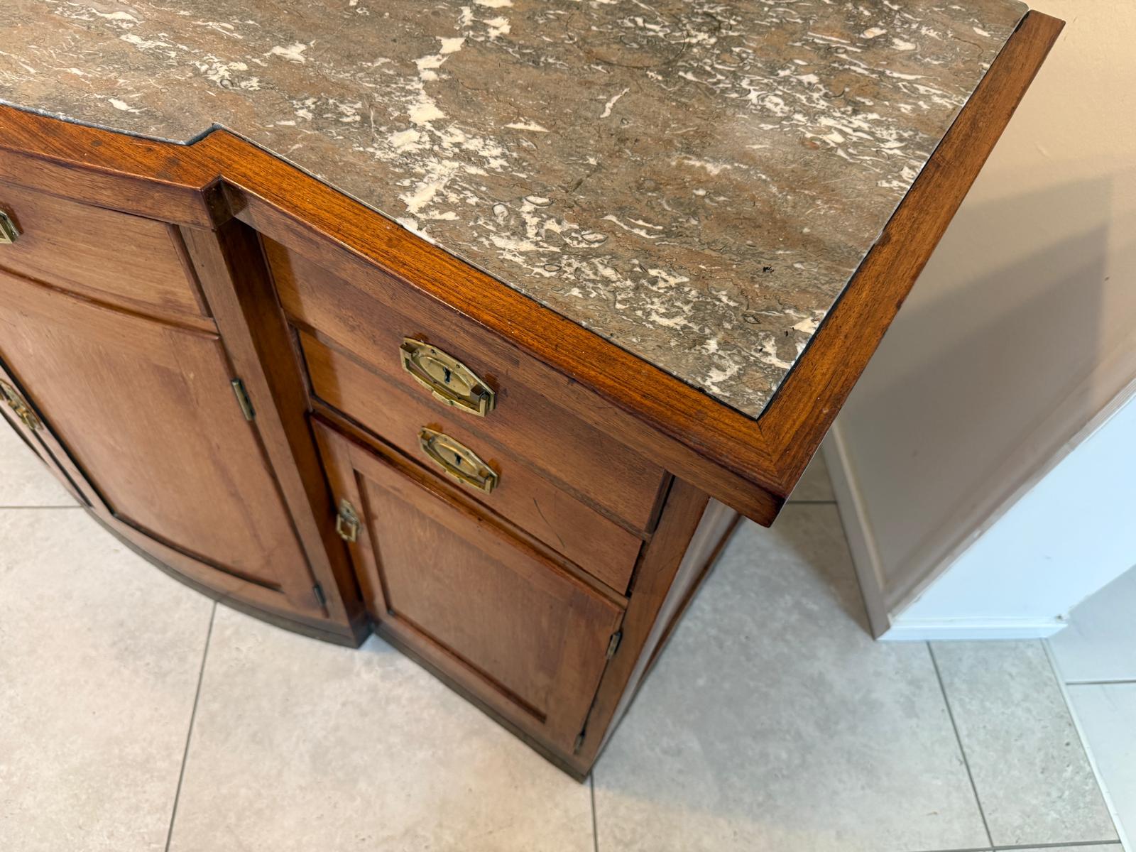 Originales Jugendstil Anrichte Sideboard Antik Vintage Traum D1024