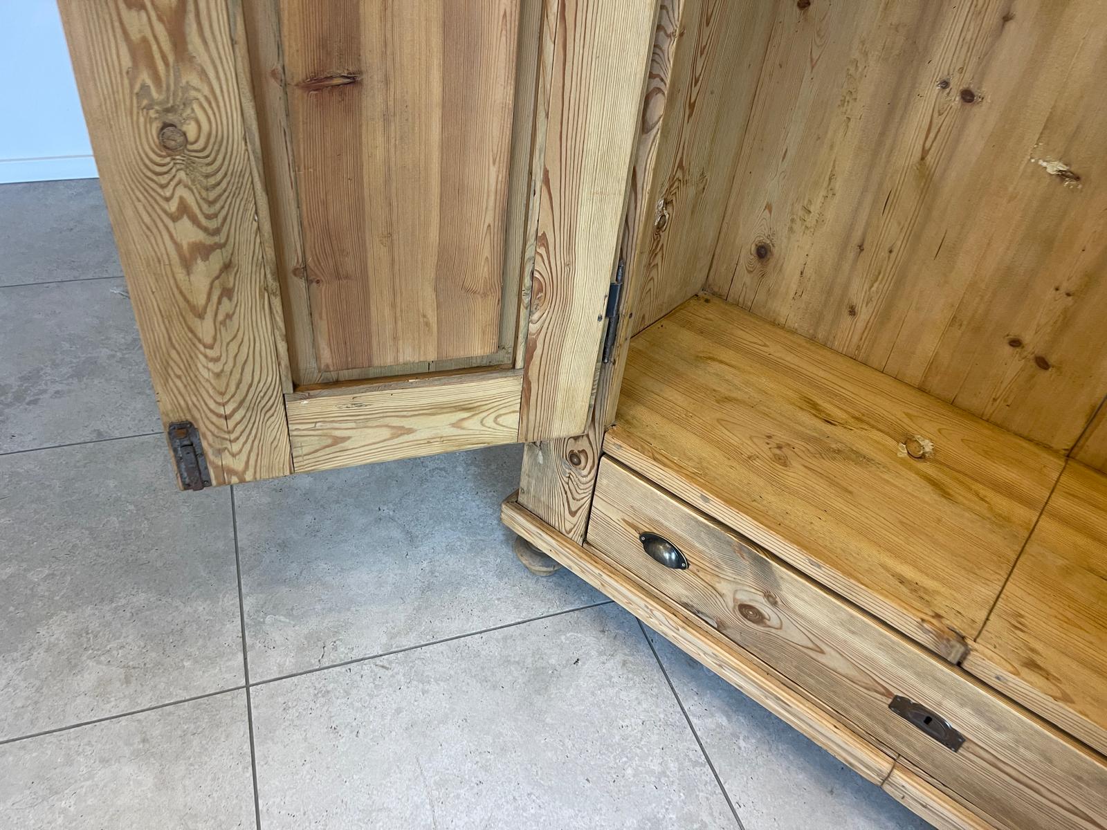 Steirischer Biedermeier Bauernschrank Naturholzschrank G1147