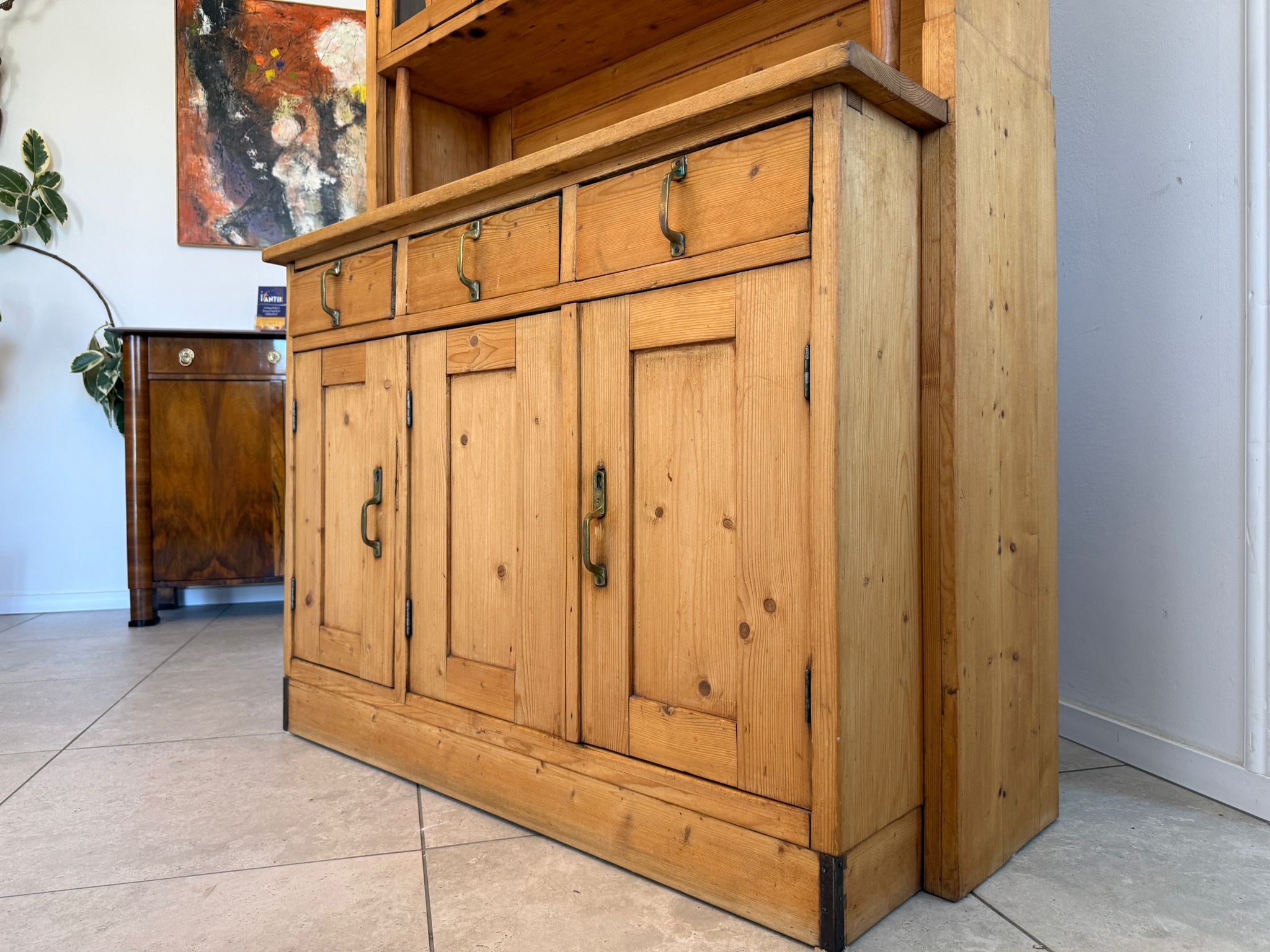 Jugendstil Küchenbuffet Küchenschrank Küchenkredenz Original D2330