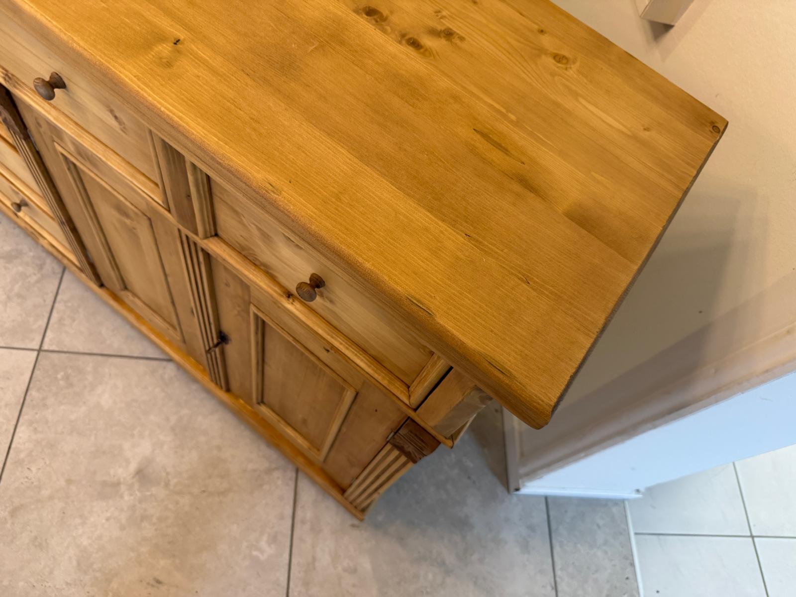 Massiver antiker Apothekenschrank 8 Ladenkommode Bauernmöbel G2361