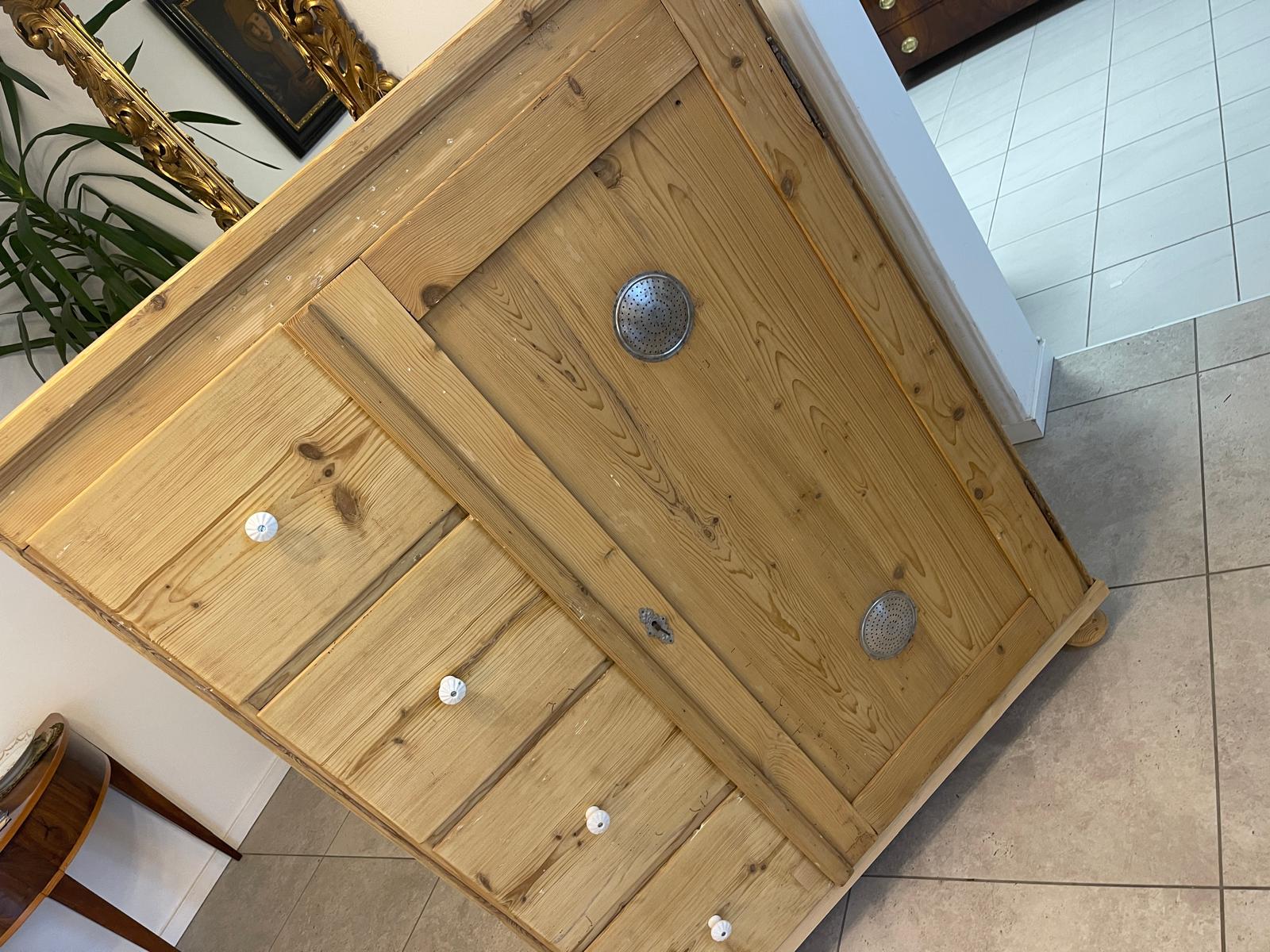 Biedermeier Brotschrank Almerschrank Speiskasten G1057