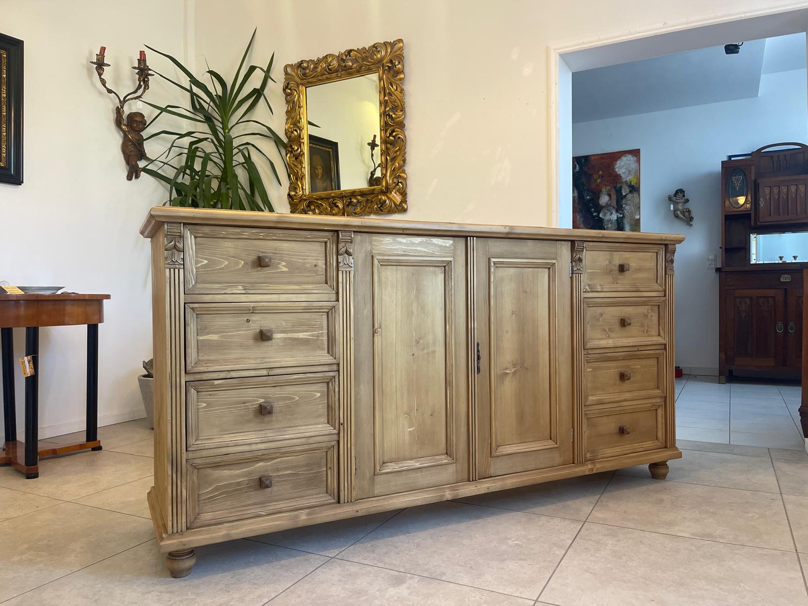 Massivholzkommode Ladenkommode Bauernmöbel Bauernmöbel Bauernschrank G1298