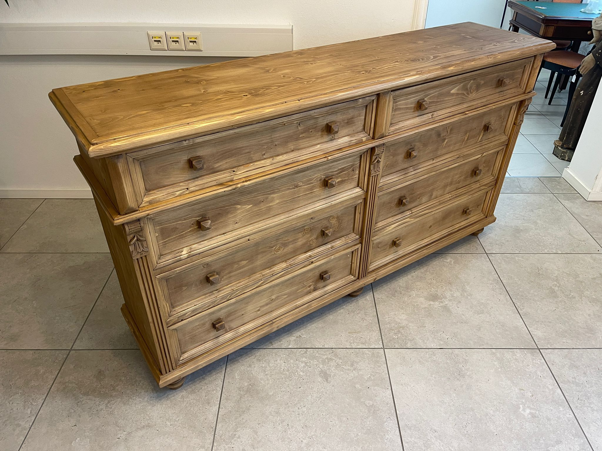 2f02aa65-cf19-44b8-a01b-e73626c0f6ed Apothekenschrank Ladenkommode Ladenschrank Gründerzeit A5007