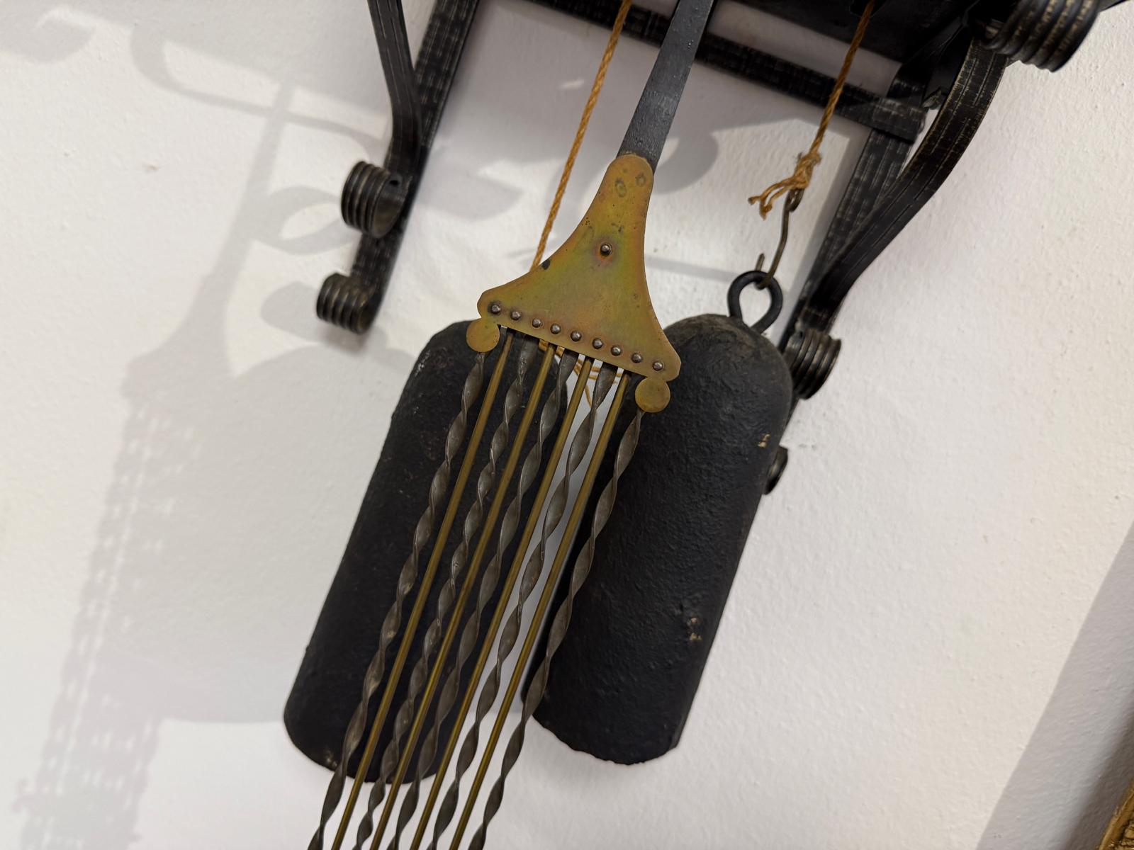 Comtoise Frankreich Wanduhr Rarität Lyrapendel G2323