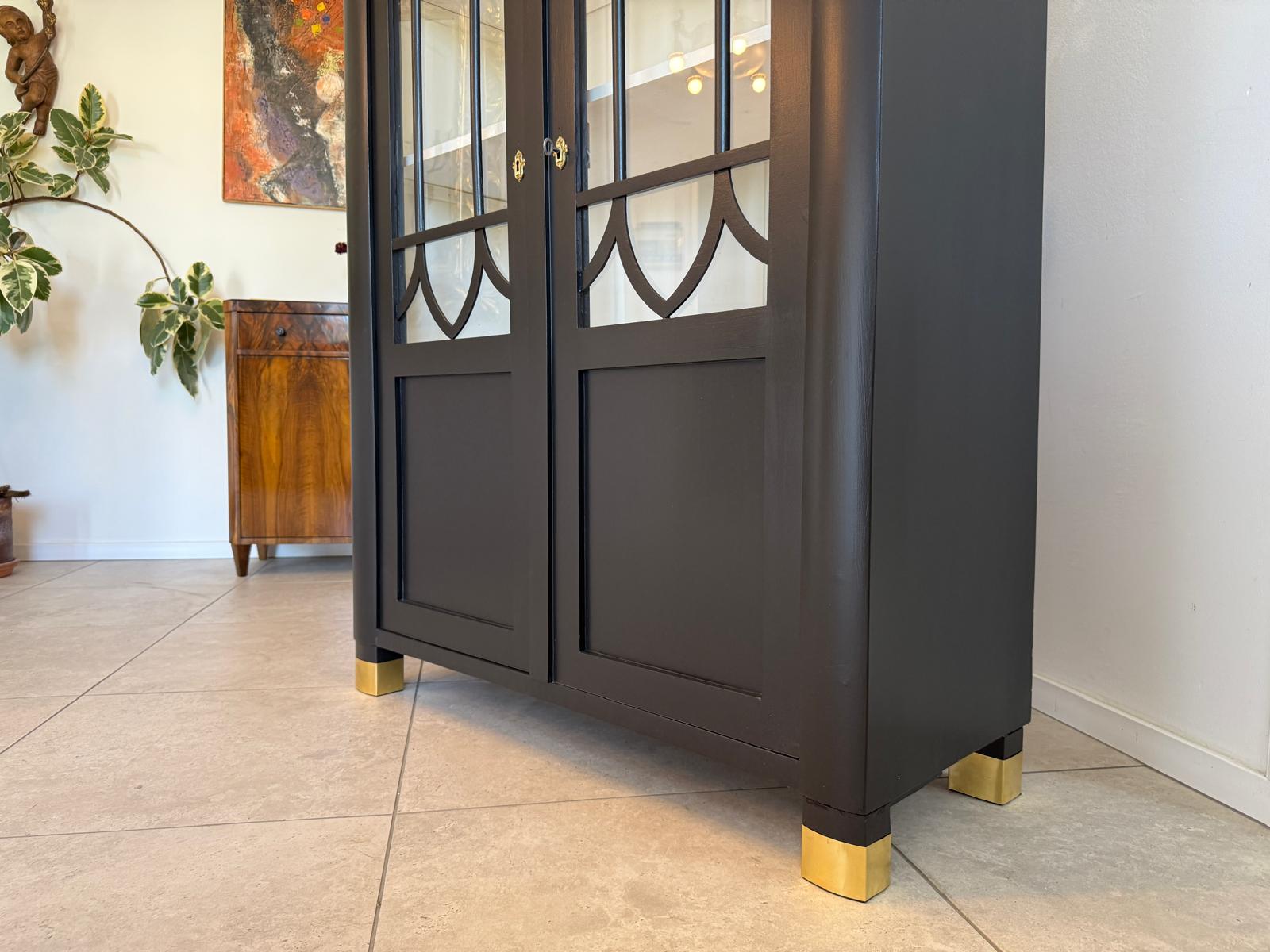 Sale Jugendstil Vitrine / Bücherschrank/ Antiquität / Originalstück G1971