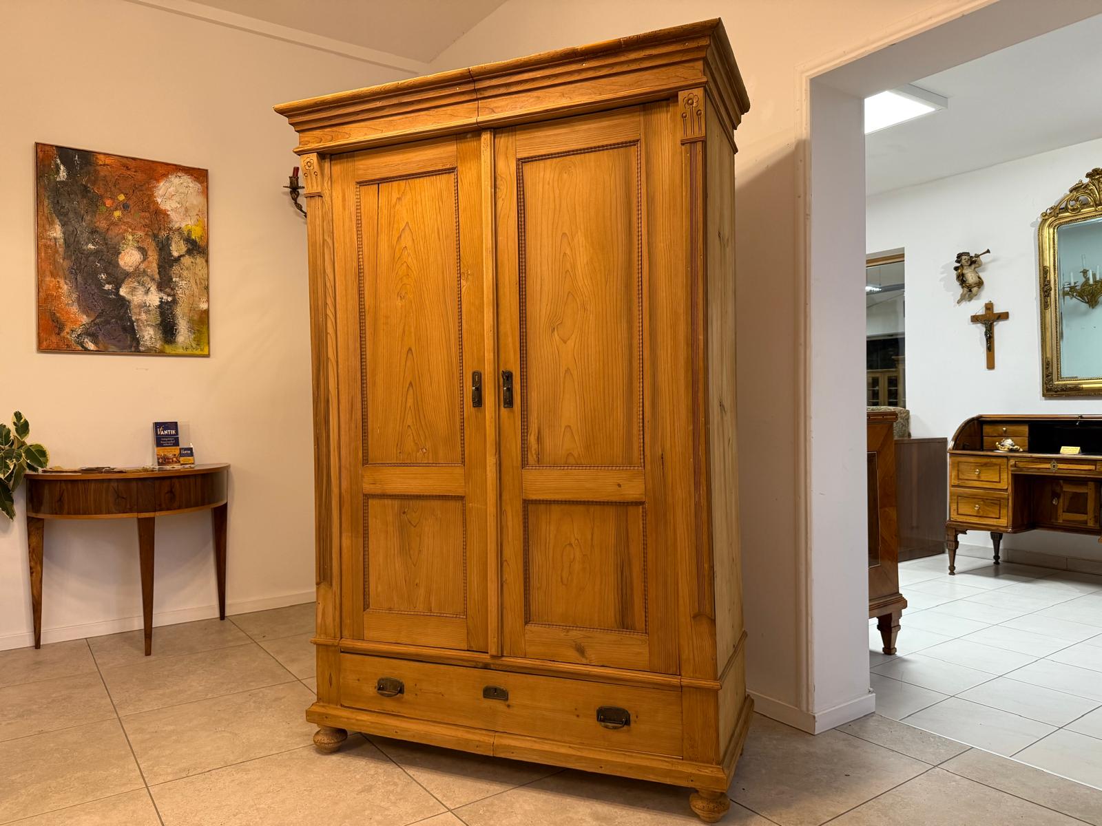 SALE Gründerzeit Bauernschrank Biedermeier Schrank G2225