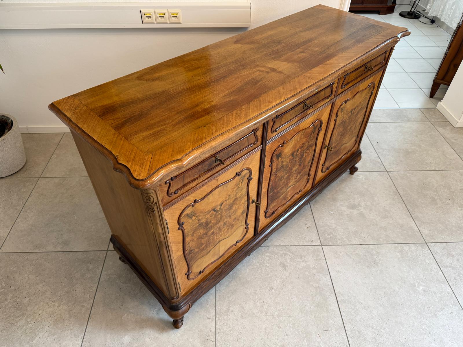 Barocke Anrichte Kommode Sideboard Ablage G1731