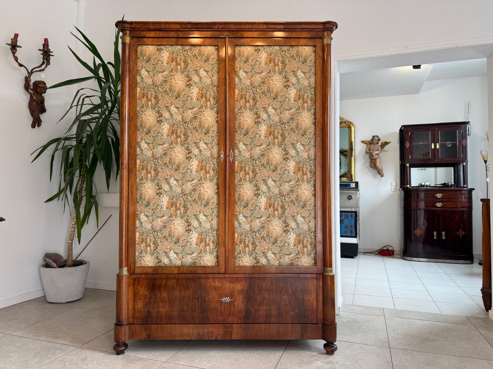 Sale Original Biedermeier Schrank Kasten Nussholz Antiquität D2365
