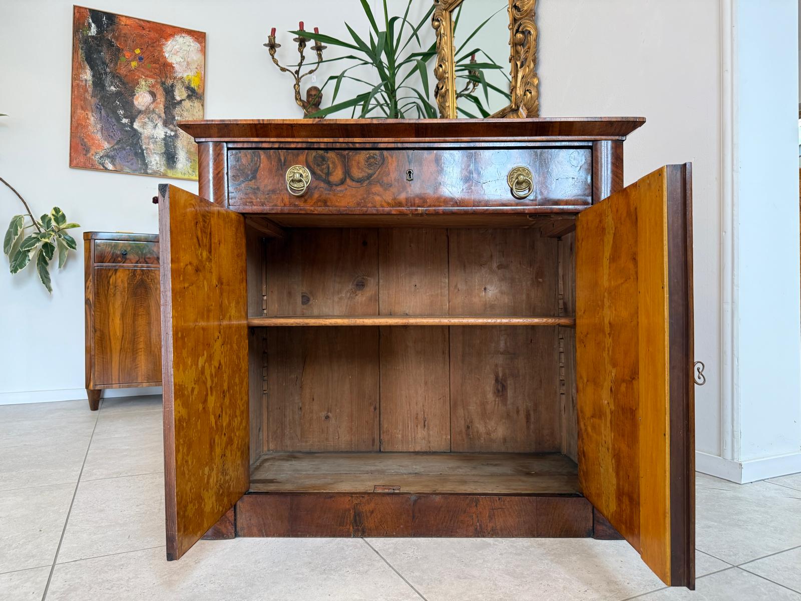 Antikes originales Biedermeier Trumeau Anrichte Kommode Antiquität G1876