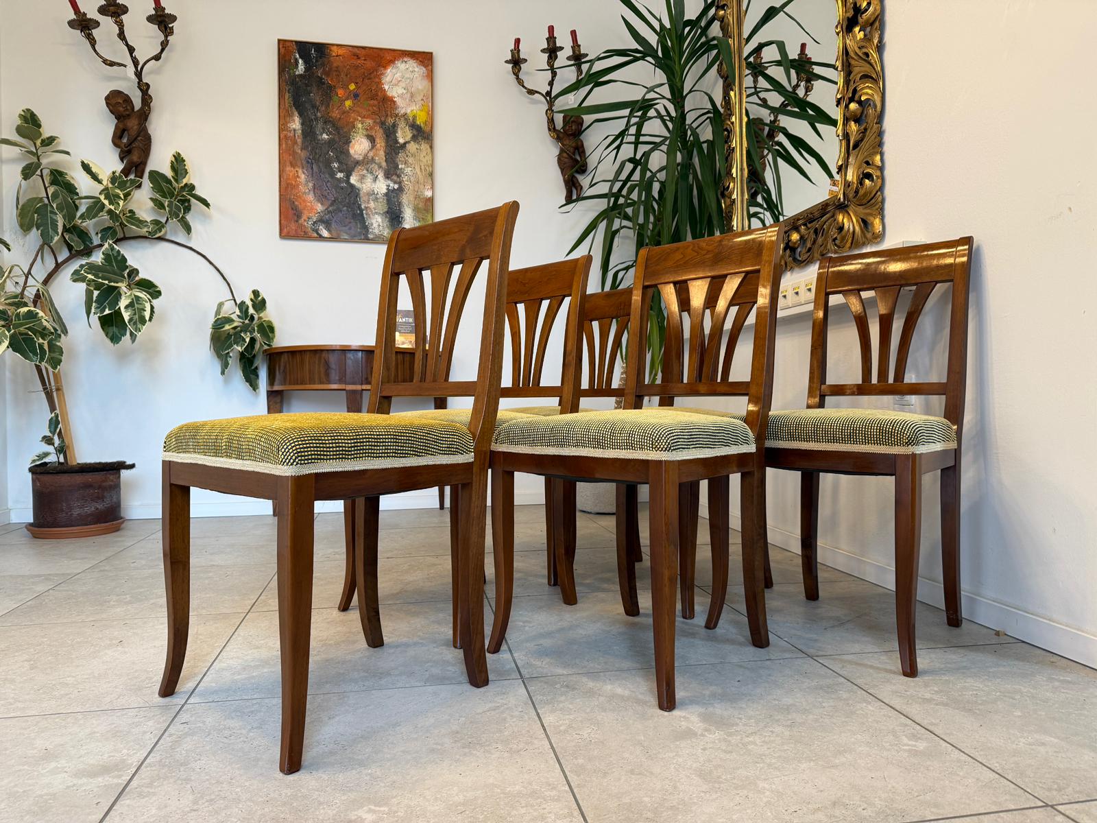 6er Ensemble Stilsessel Biedermeier Zeit Biedermeier Stil Stilmöbel D1092