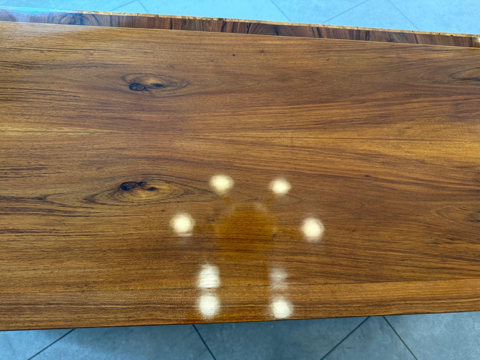 Restaurierte Biedermeier Anrichte Sideboard Antiquität Nussholz G1836-1
