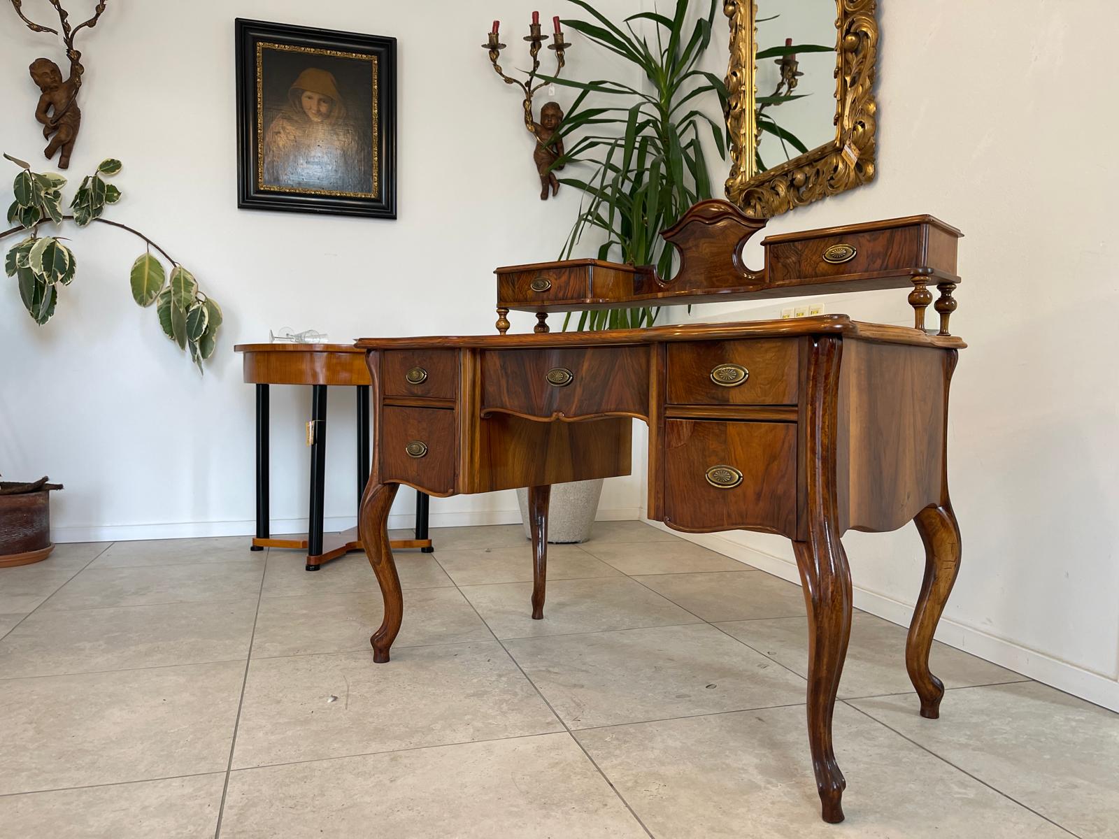 Sale Restaurierter Spätbiedermeier Damen Schreibtisch Sekretär Original Antiquität G1191