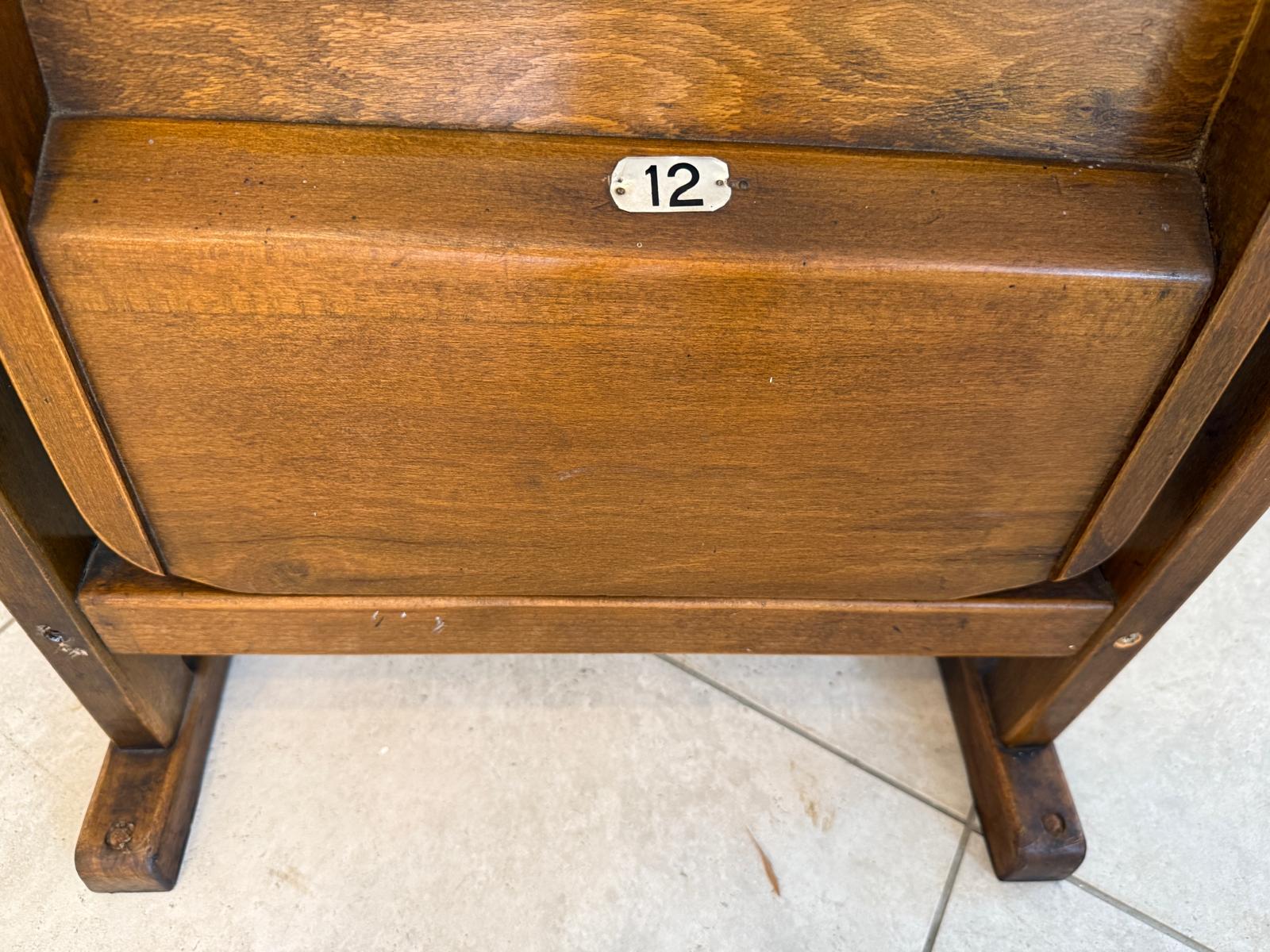 Original Wiener Kinosessel 1er Sitz Klappstuhl Stuhl Nostalgie Sessel G1734