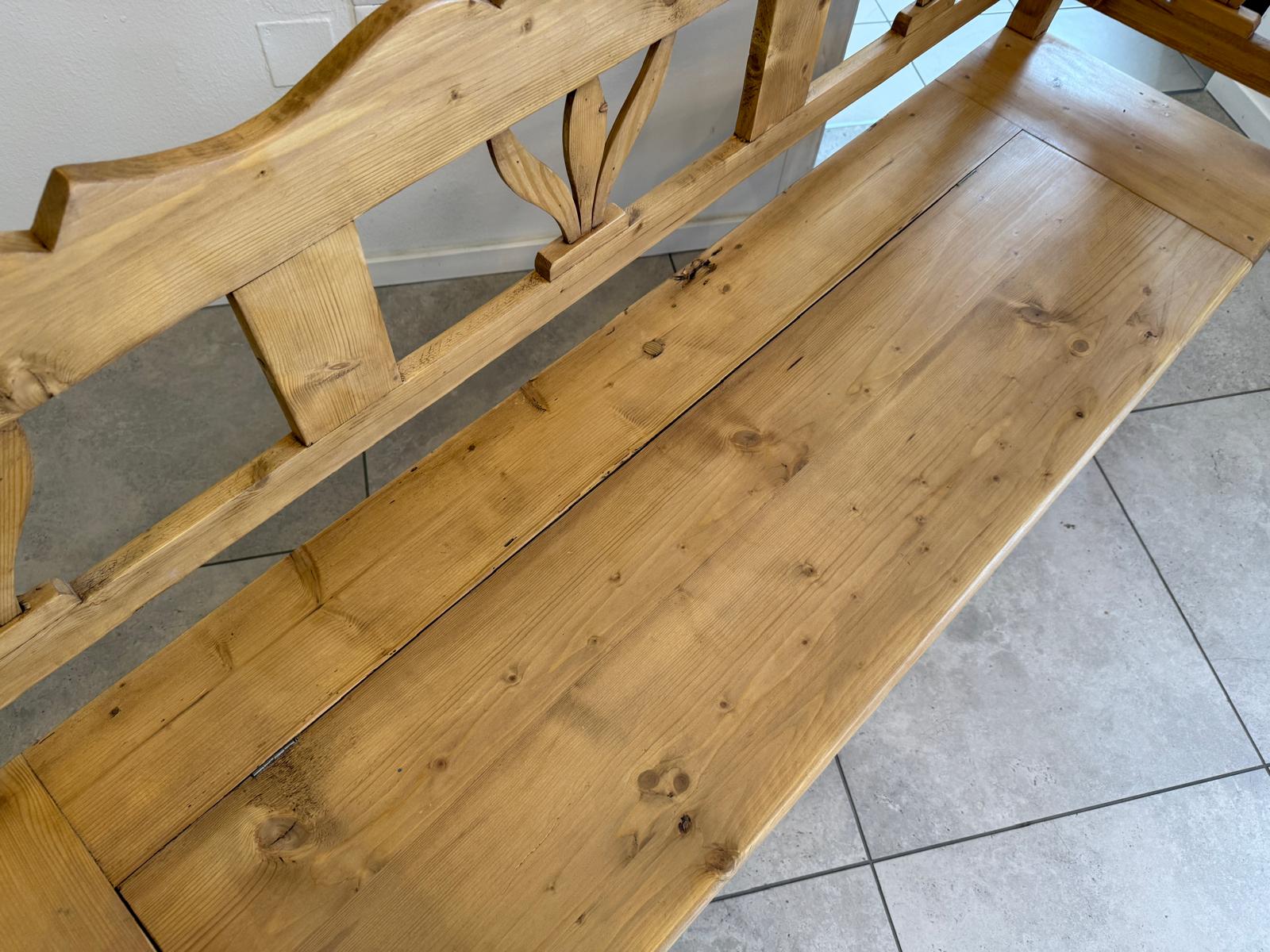 Antike Truhenbank Küchenbank Bauernmöbel Bauernmöbel D2314