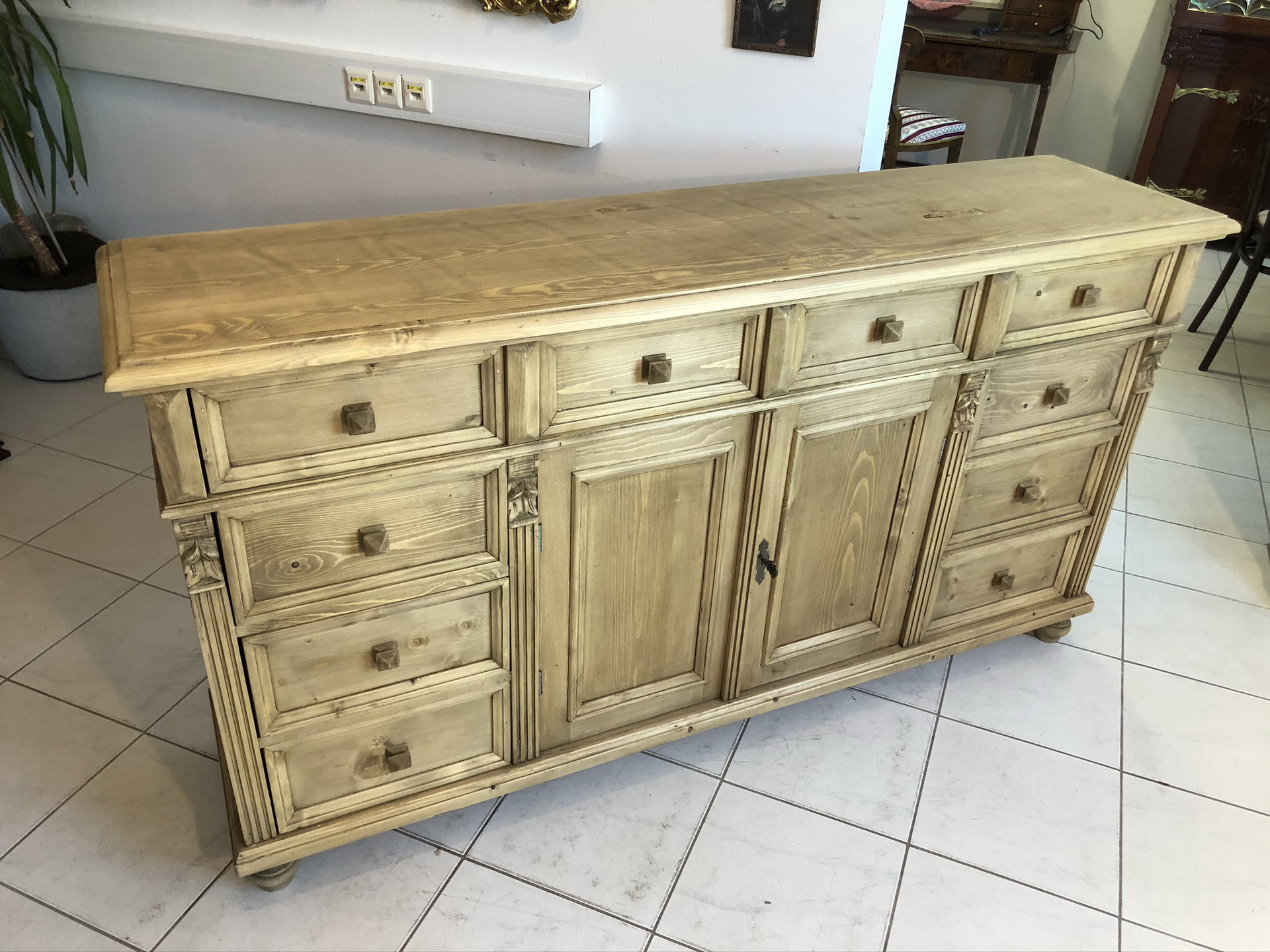 antiquitaten-bauernmobel_44xneNPH9L1sdBB Apothekerschrank 10 Ladenkommode Bauernschrank Landhausmöbel Weichholzmöbel A4593