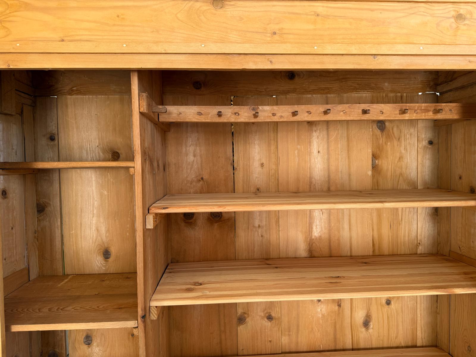 Originaler Bauernschrank Biedermeierschrank Hallenschrank Bauernkasten G2177