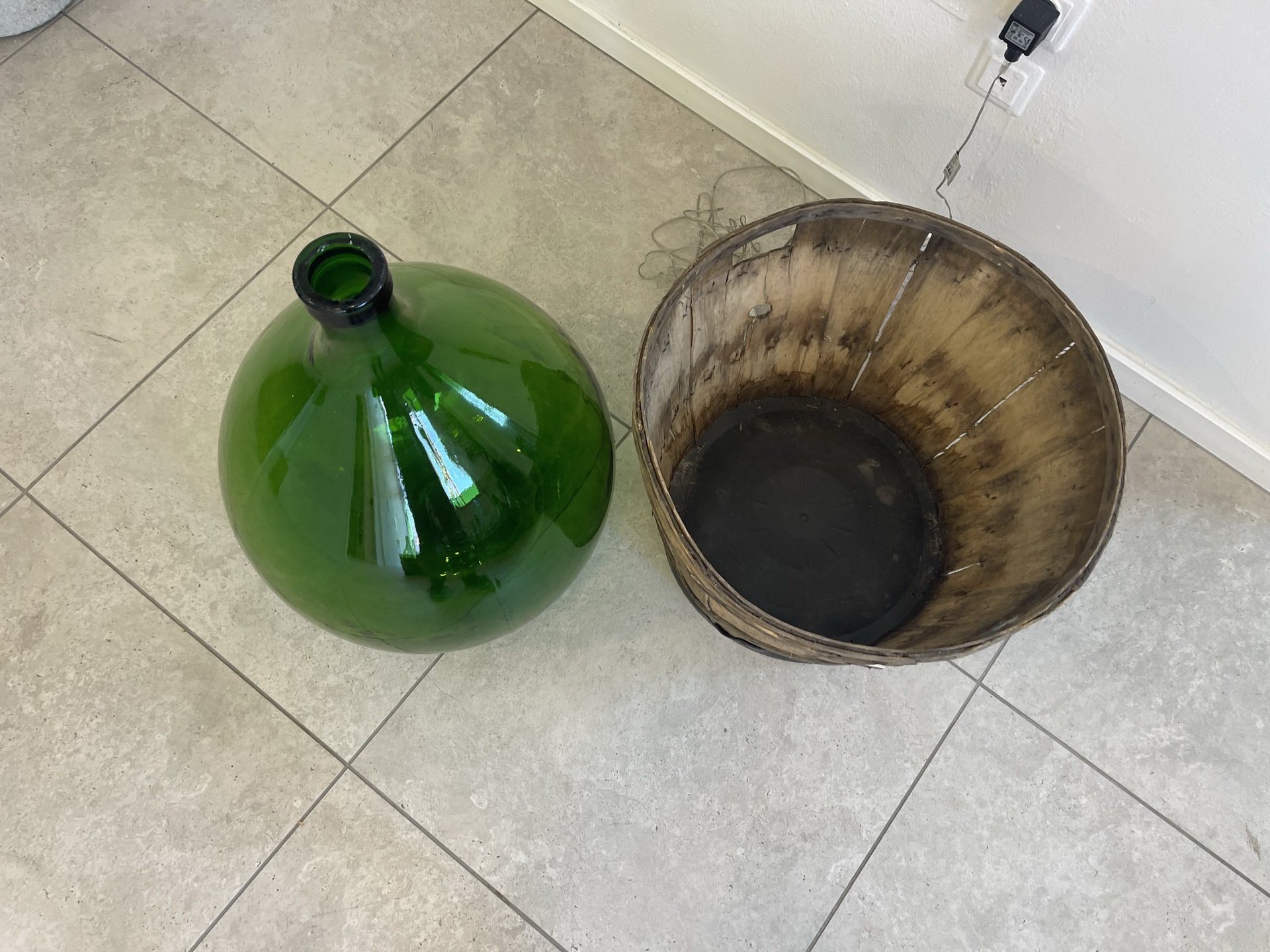 bauernstube_96Ovjq4OPOBnW77 Alte Ballonflasche Weinballon, Gärballon, Ballonflasche B1736Fl