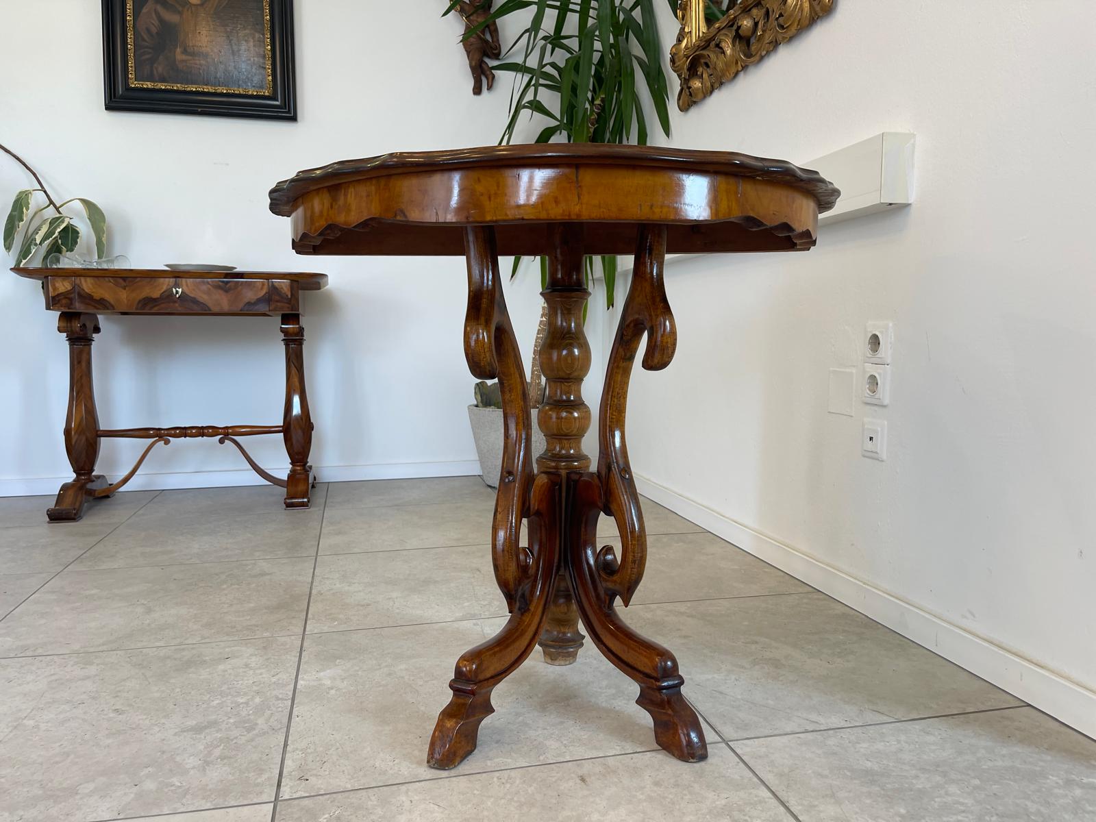 Originale Spätbiedermeier Konsole Wandtisch Ablage Podest G1591
