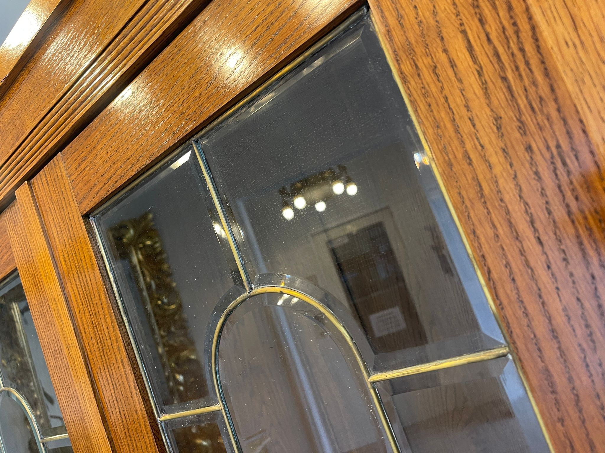60fb820f-648d-493f-854f-7d7d5fdaba20 Sale Jugendstil Vitrine / Bücherschrank/ Antiquität A5041