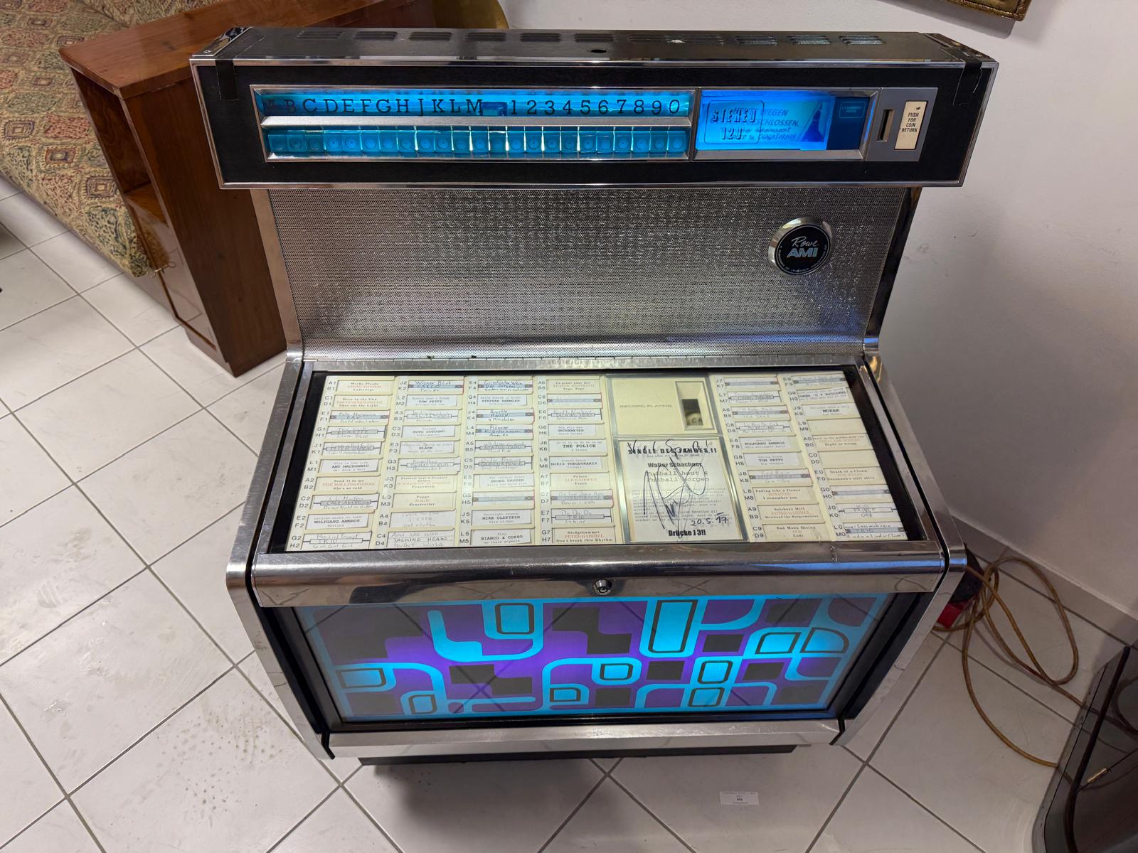 Originale Wurlitzer / AMI Rowe International Musikbox Modell R-74 Thomas Stipsits STIP