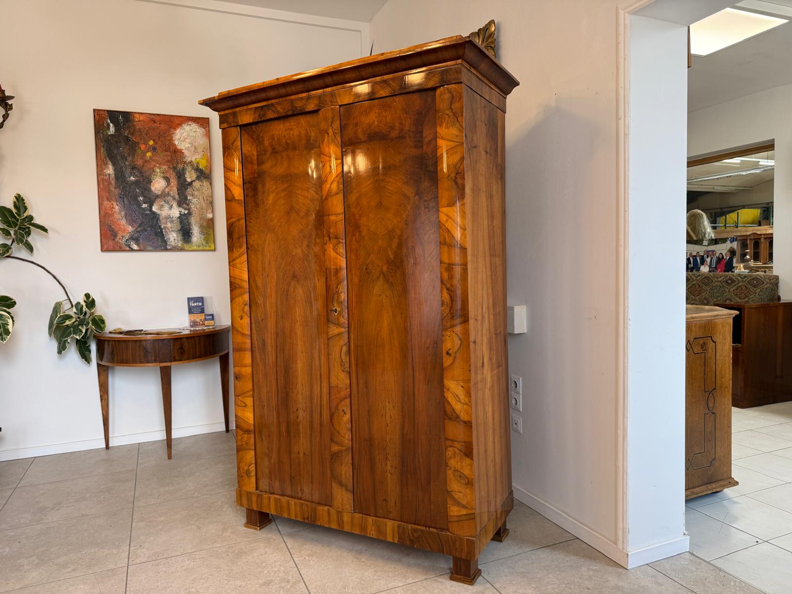 SALE Biedermeier Schrank Kleiderkasten Hallenschrank Antiquität G1040-1