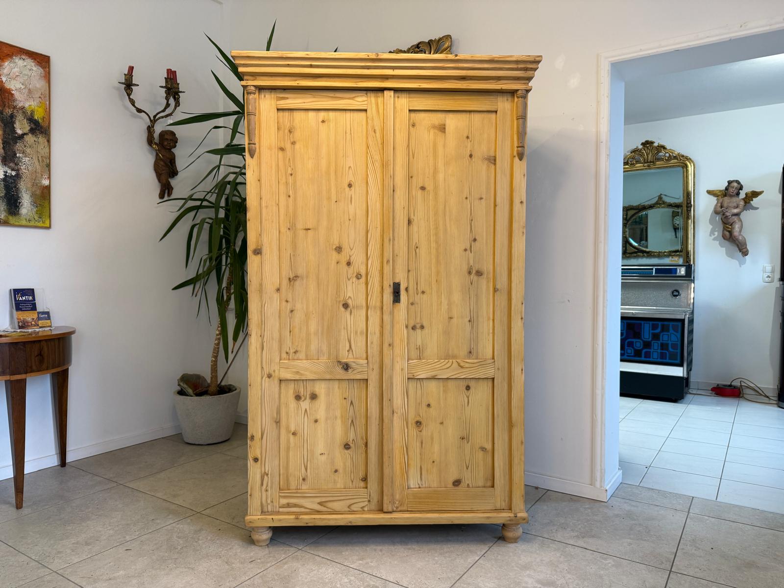 Sale Gründerzeit Bauernschrank Bauernkasten Hallenschrank Antik D1073