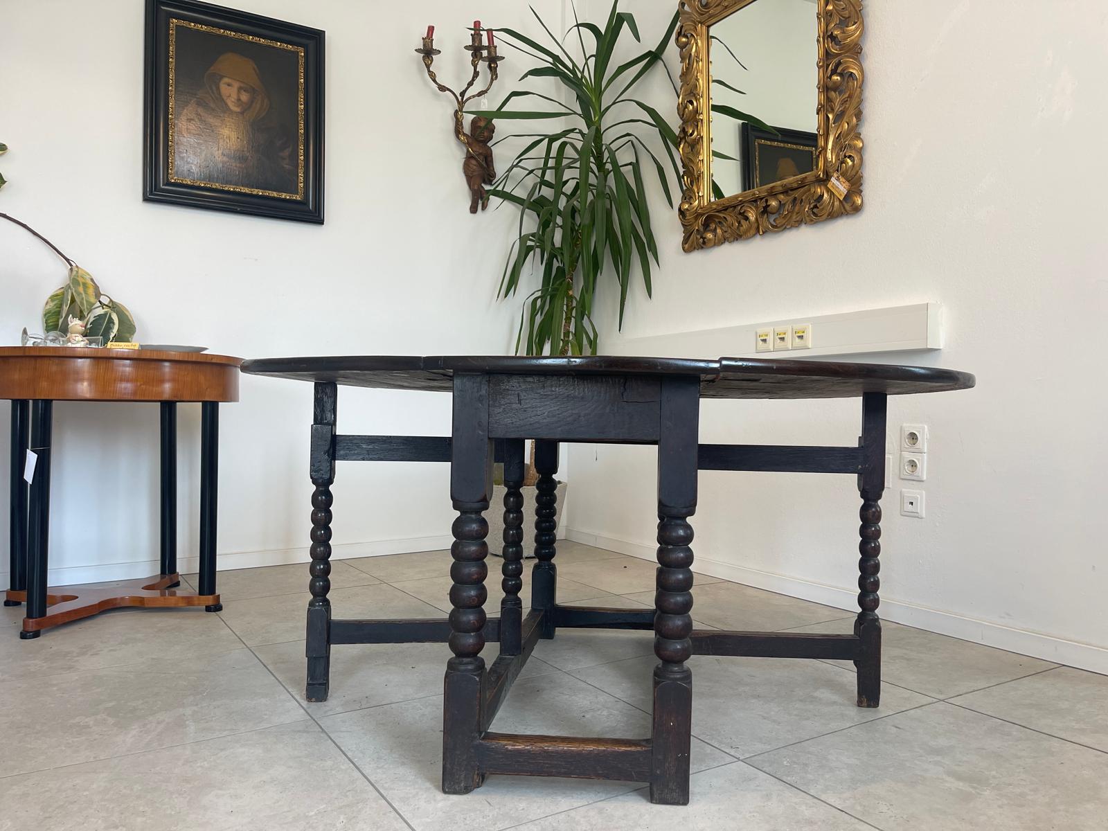 Gründerzeit Tisch Couchtisch Auszugtisch G1362