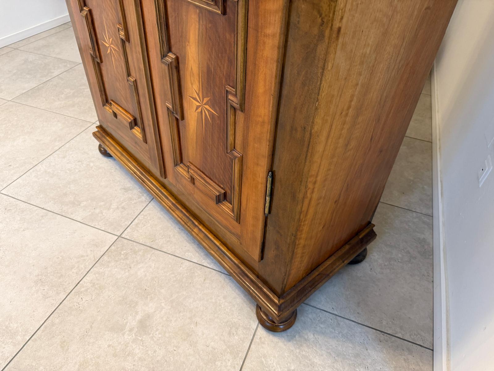 Prachtvoller Barockschrank Bauernschrank Antik Authentisch G2223