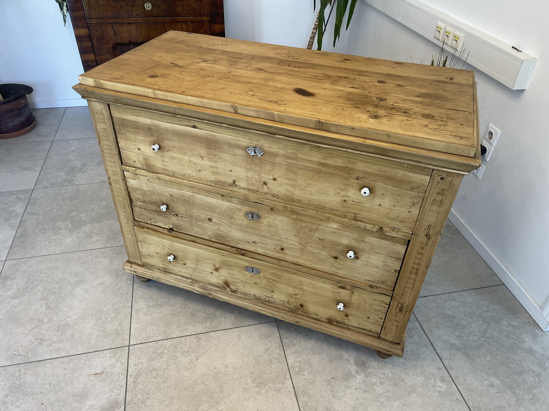 bauernschrank_255 Originale Gründerzeit Kommode Restauriert A4342