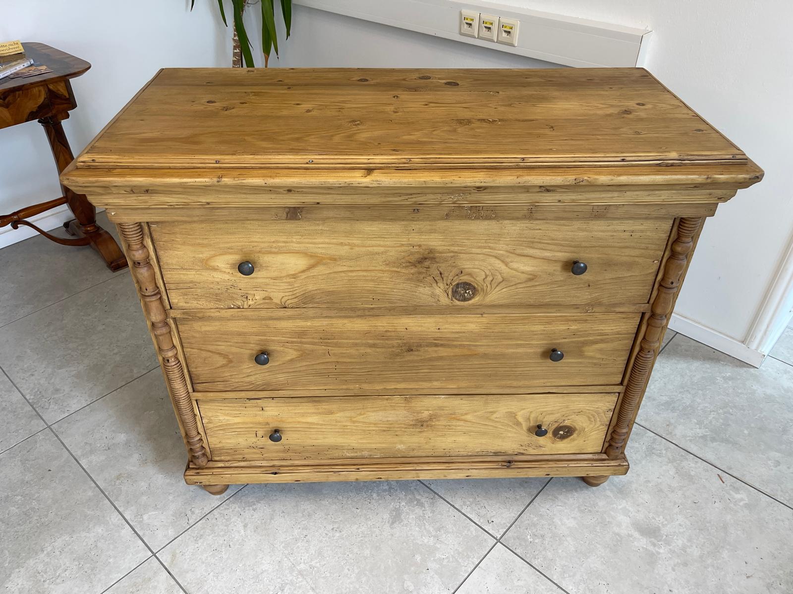 3 Ladenkommode Kommode Ladenschrank Gründerzeit Bauernmöbel Antik G1687