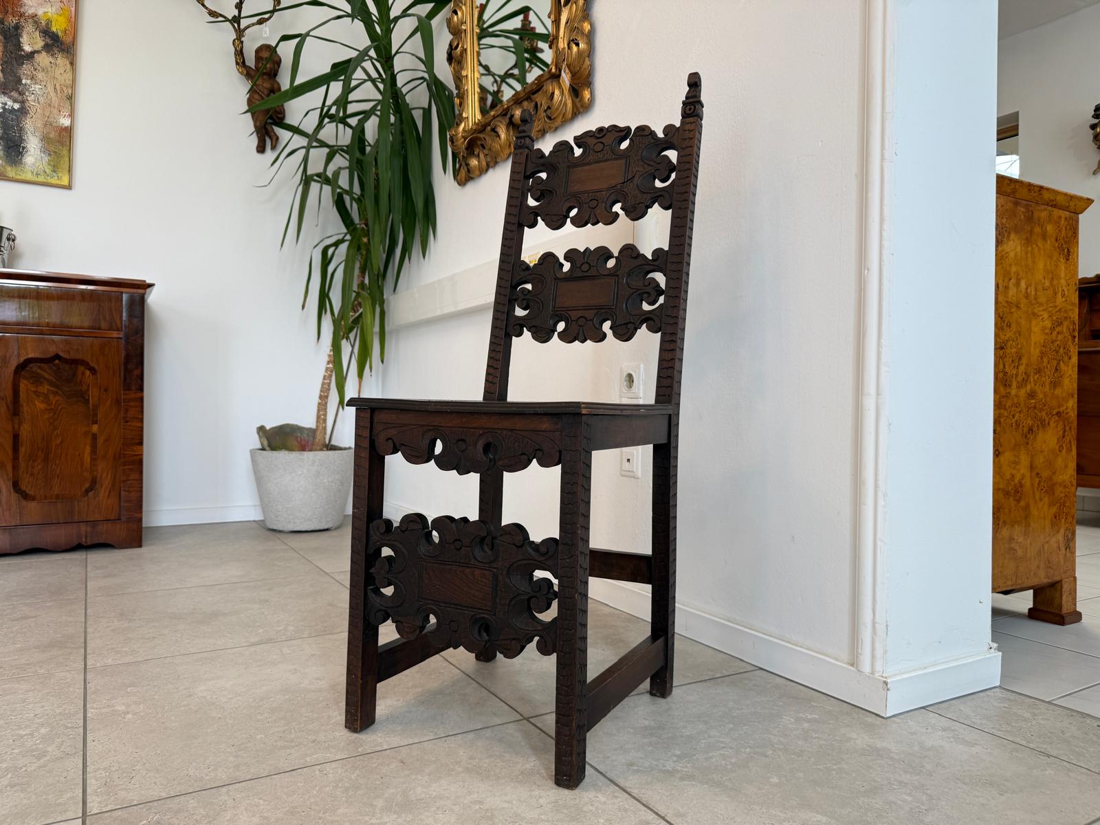 Gründerzeit Königssessel Historismus Sessel Stuhl G1868