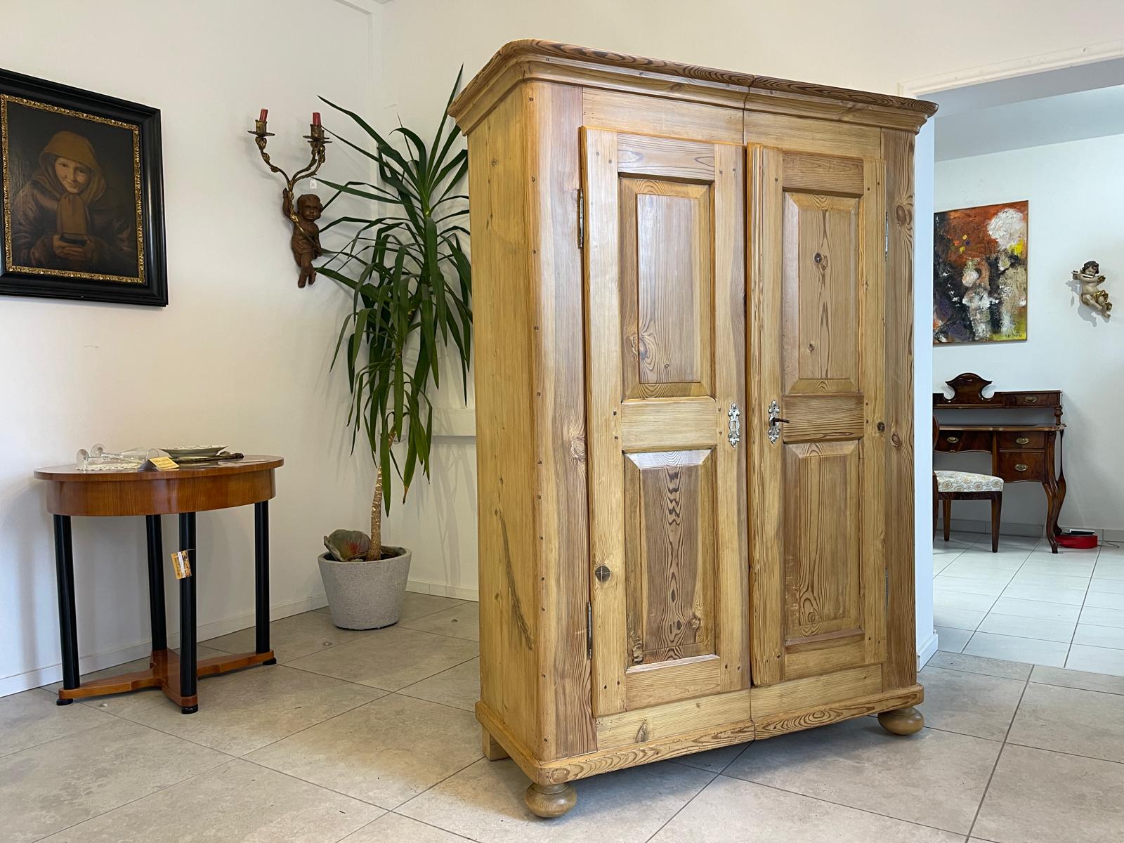 Sale Restaurierter Traum Biedermeier Bauernschrank Naturholzschrank G1257