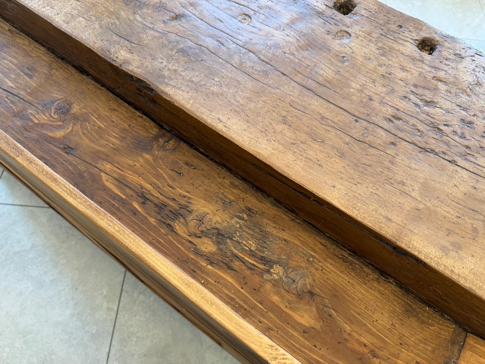 Urige Hobelbank Werkbank Pult Tresen Ladenschrank G2183