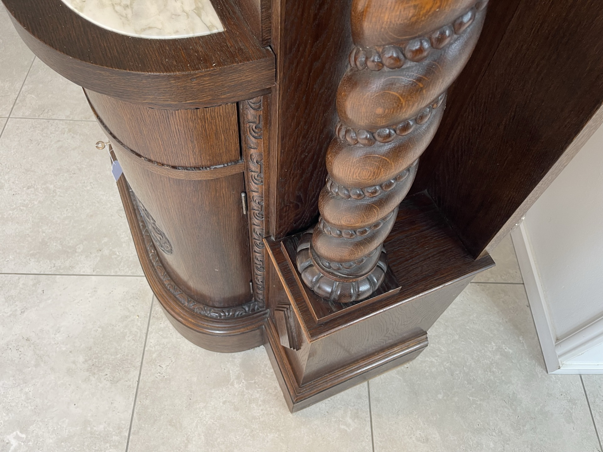 antiquitaeten_98 Originales Historismus Aufsatzbuffet Altarschrank B1533