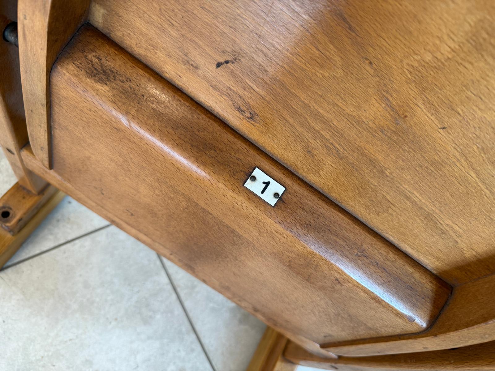 Originale Kinostuhlreihe Kinosessel 3er Set Klappstuhl D2628