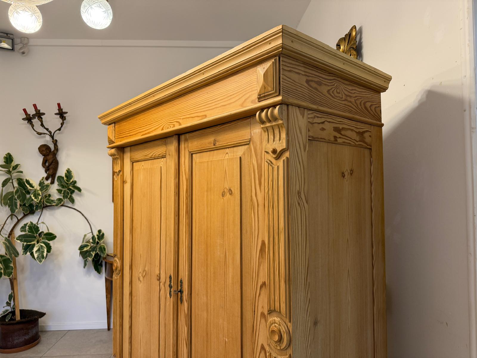 SALE Gründerzeit Bauernschrank Biedermeier Schrank G2399