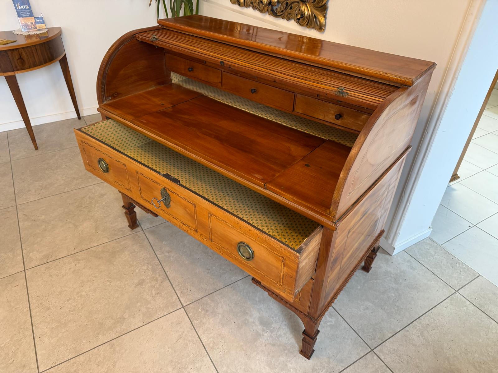 Sale Originaler Josefinischer Sekretär / Schreibtisch Klassizismus Antiquität D1050-1