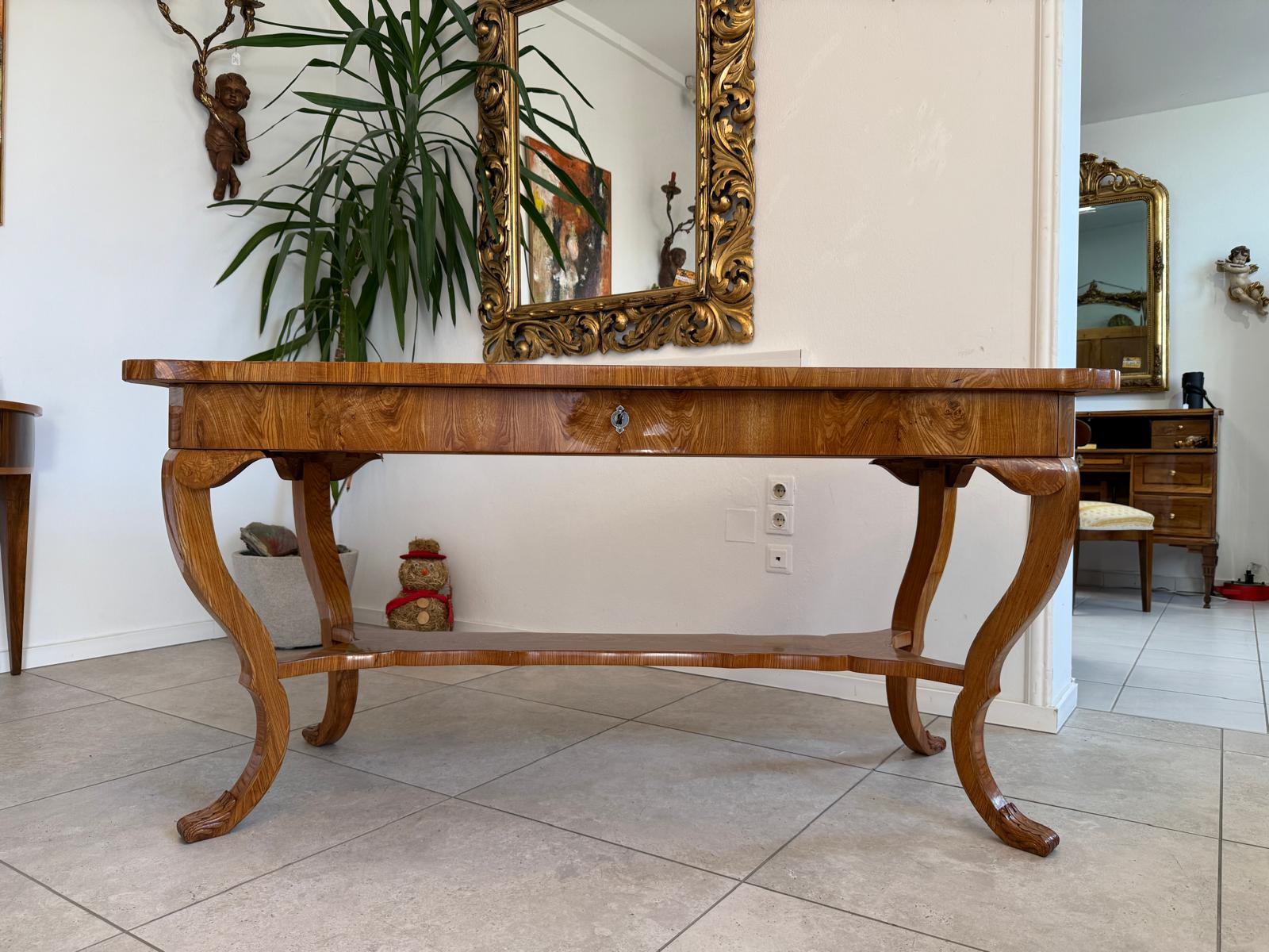 Biedermeier Tisch Esstisch Antik Refektoriumtisch G2349