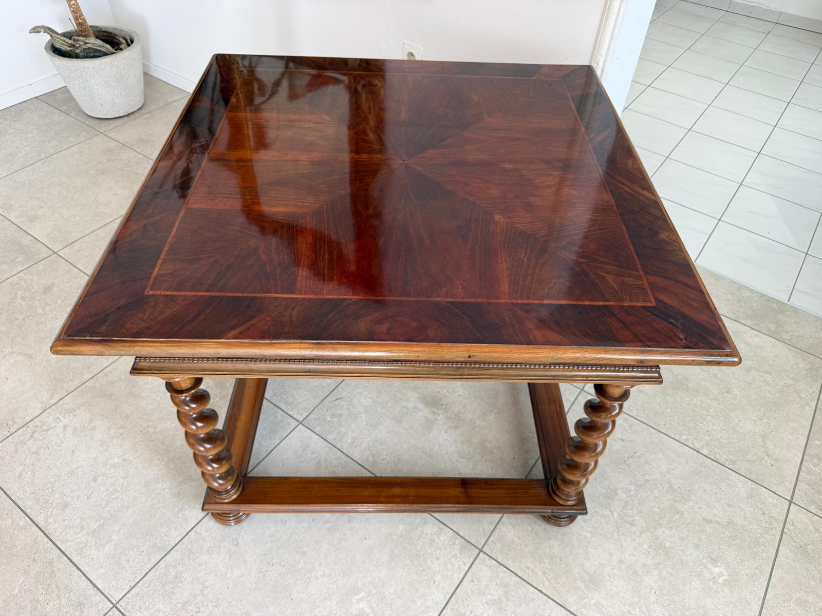 Barock Tisch Esstisch Antik Refektoriumtisch Antiquität Neo Barock D2867