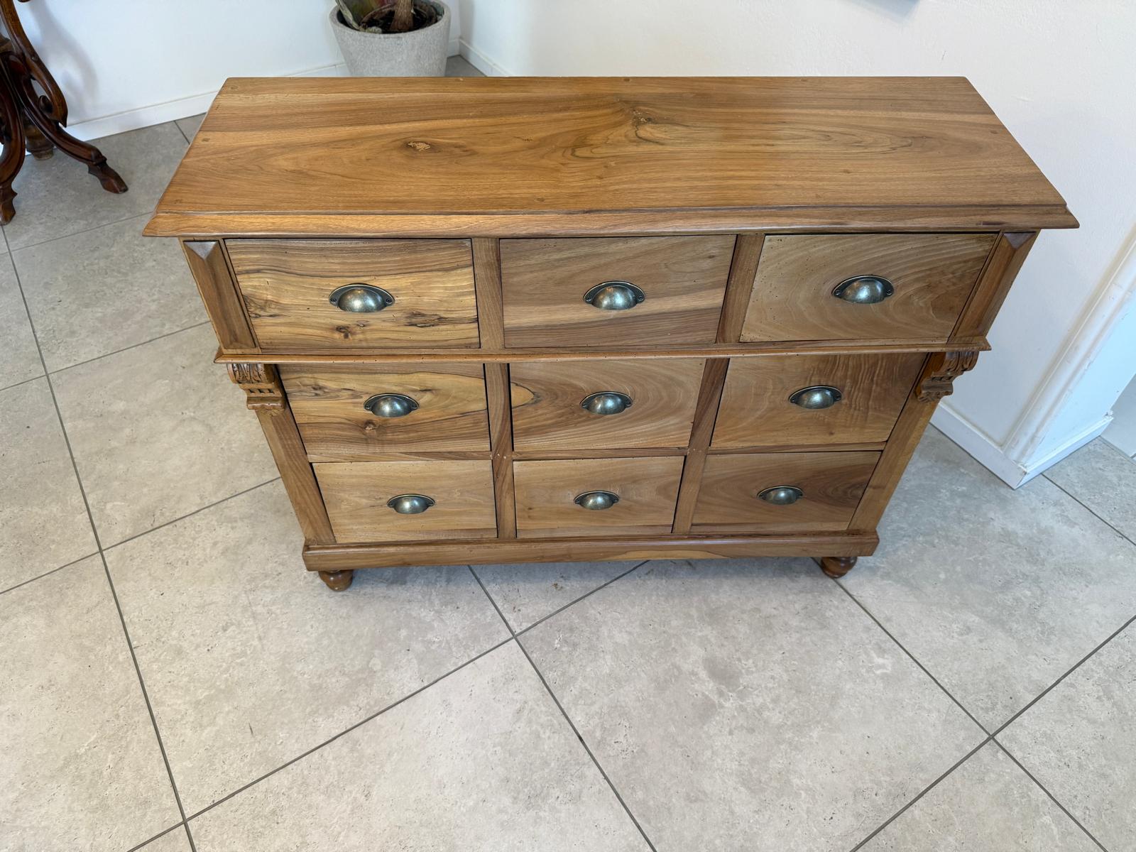 Bäuerliche Ladenkommode Apothekenschrank Anrichte G1787
